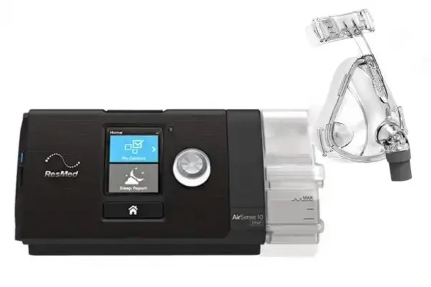 Авто CPAP ResMed AirSense 10 AutoSet + маска